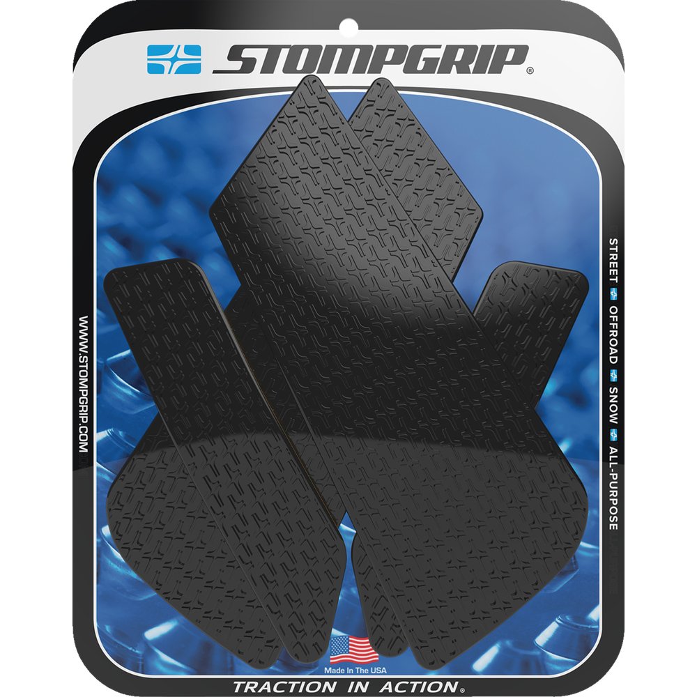 STOMPGRIP Traction Pad Tank Grips - Icon - Black - BMW 55-14-0174B
