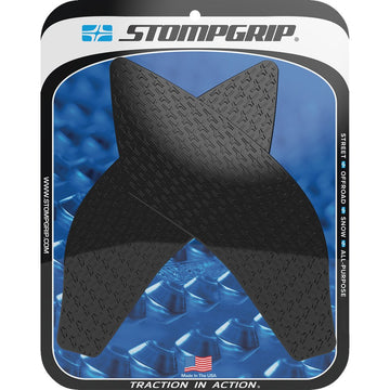 STOMPGRIP Traction Pad Tank Grips - Icon - Black - Honda 55-14-0161B