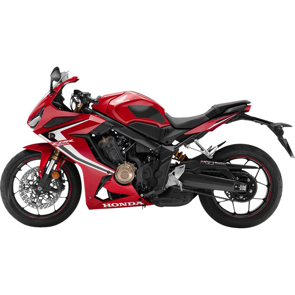 STOMPGRIP Traction Pad Tank Grips - Icon - Black - Honda 55-14-0161B