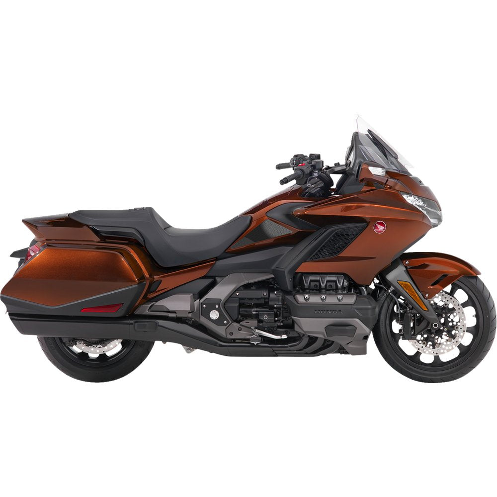 STOMPGRIP Traction Pad Tank Grips - Icon - Black - Gold Wing 1800 DCT/Tour 55-14-0156B