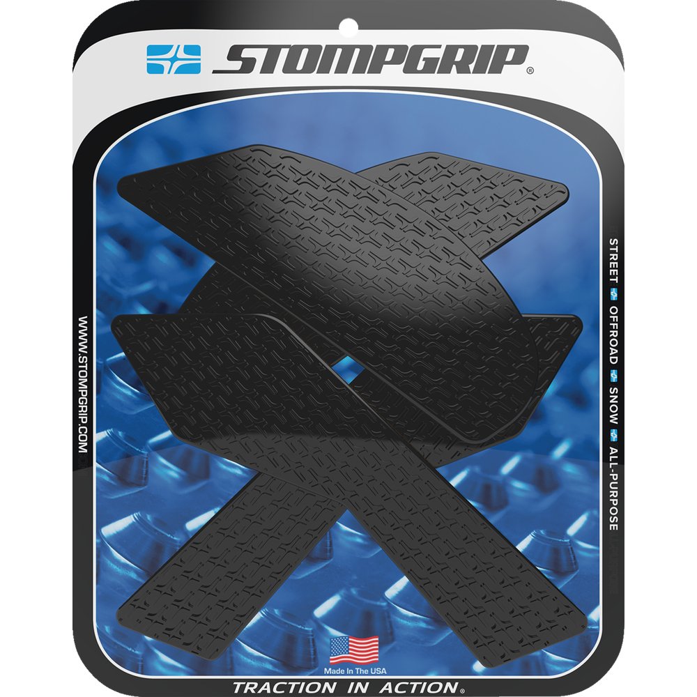 STOMPGRIP Traction Pad Tank Grips - Icon - Black - Z 900 55-14-0144B
