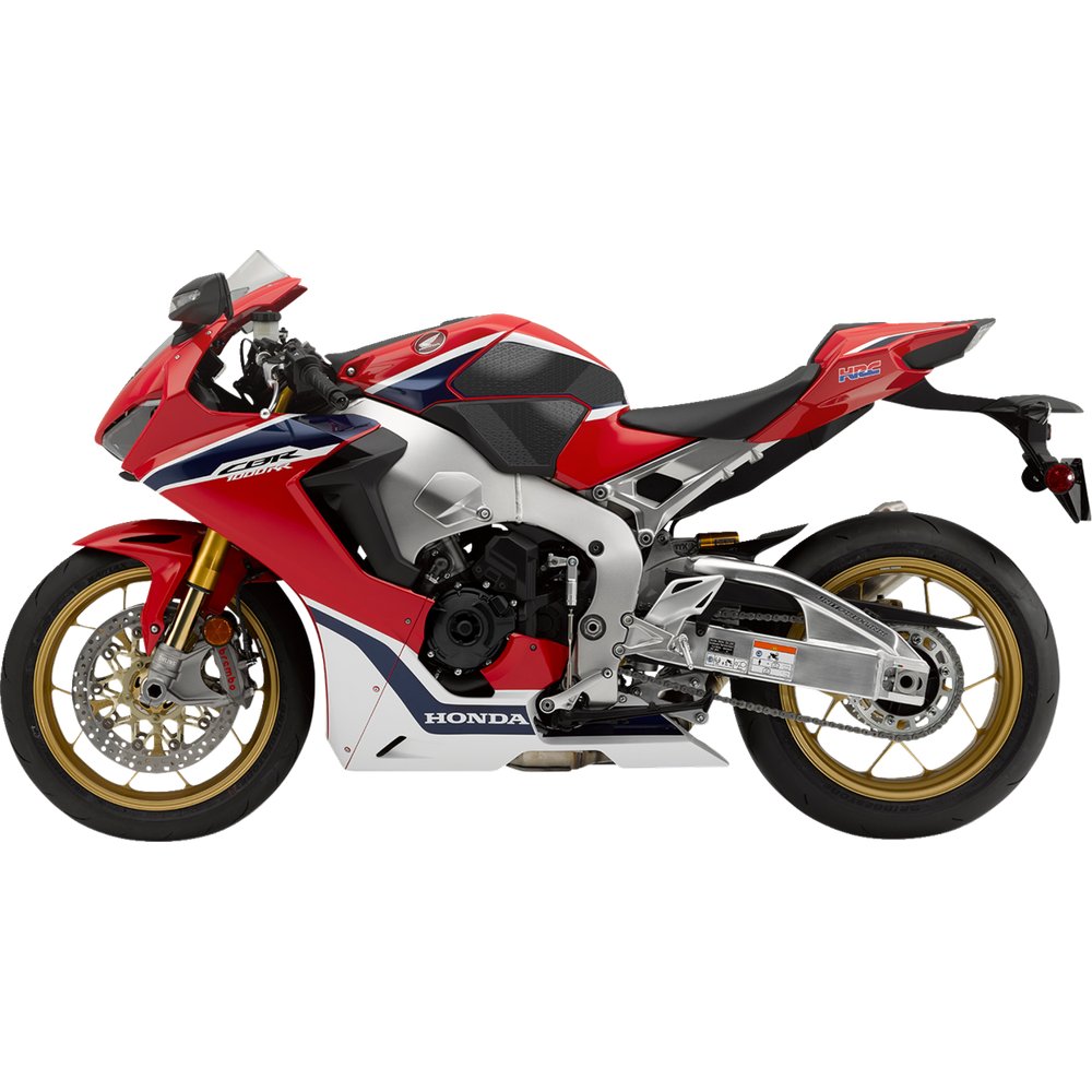 STOMPGRIP Traction Pad Tank Grips - Icon - Black - CBR1000RR 55-14-0142B