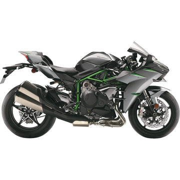 STOMPGRIP Traction Pad Tank Grips - Icon - Black - Ninja H2 55-14-0108B