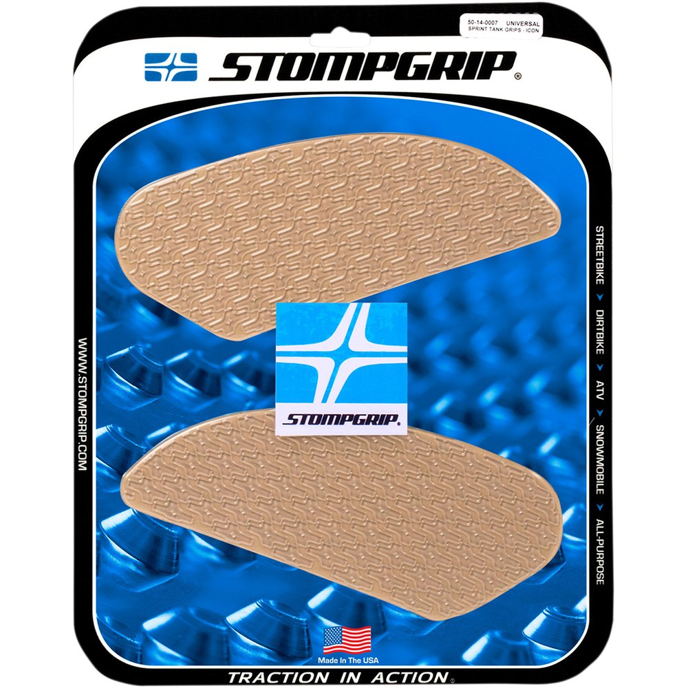 STOMPGRIP Traction Kit - Sprint Tank Grips - Clear 50-14-0007C