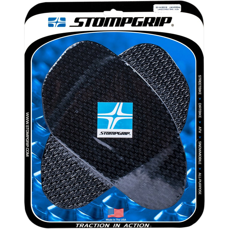 STOMPGRIP Traction Kit - Large Street Bike - Black 50-14-0001B