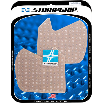 STOMPGRIP Traction Pad Tank Grips - Volcano - Clear - G 310 R 55-10-0154C