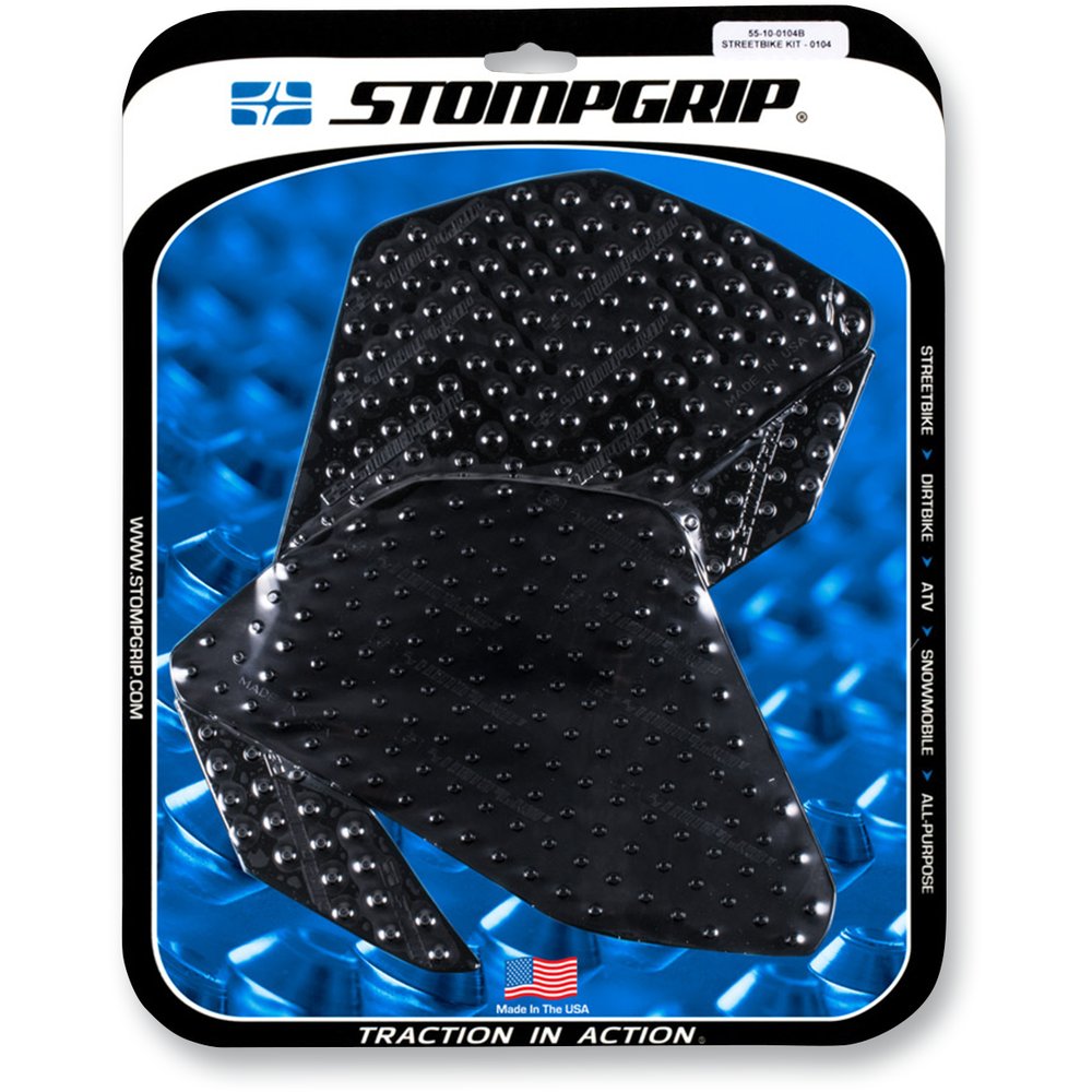 STOMPGRIP Traction Kit - Black - Yamaha 55-10-0104B