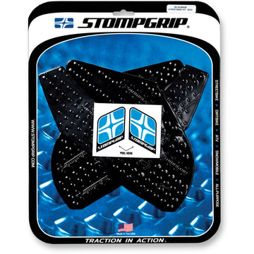 STOMPGRIP Traction Pad Tank Grips - Volcano - Black - Ninja EX 300 | Z 250/300 55-10-0043B