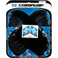 STOMPGRIP Traction Pad Tank Grips - Volcano - Black - CBR600RR 55-10-0024B