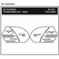 STOMPGRIP Traction Pad Tank Grips - Black - Ninja ZX-14R/SE 55-10-0042B