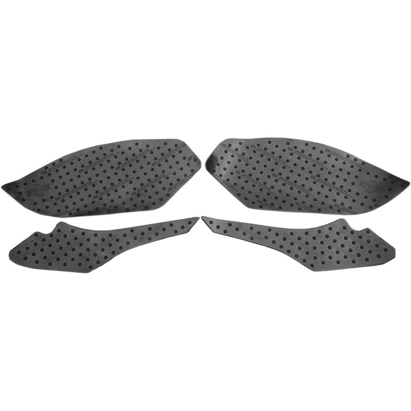 STOMPGRIP Traction Pad Tank Grips - Volcano - Black - S1000R/RR 55-10-0107B