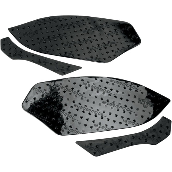 STOMPGRIP Traction Pad Tank Grips - Volcano - Black - BMW 55-10-0082B