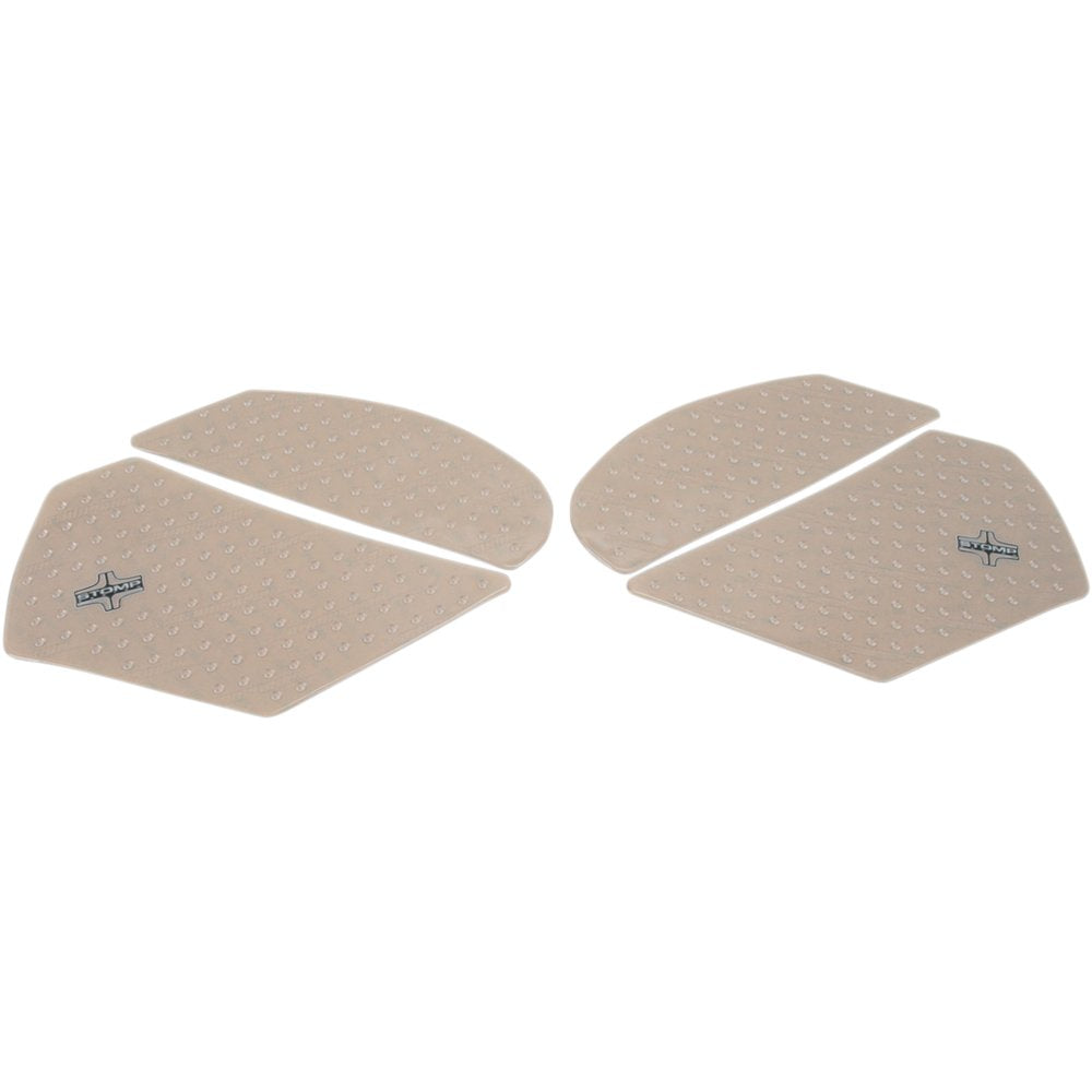 STOMPGRIP Traction Pad Tank Grips - Volcano - Clear - Ninja ZX-10R 55-10-0040C