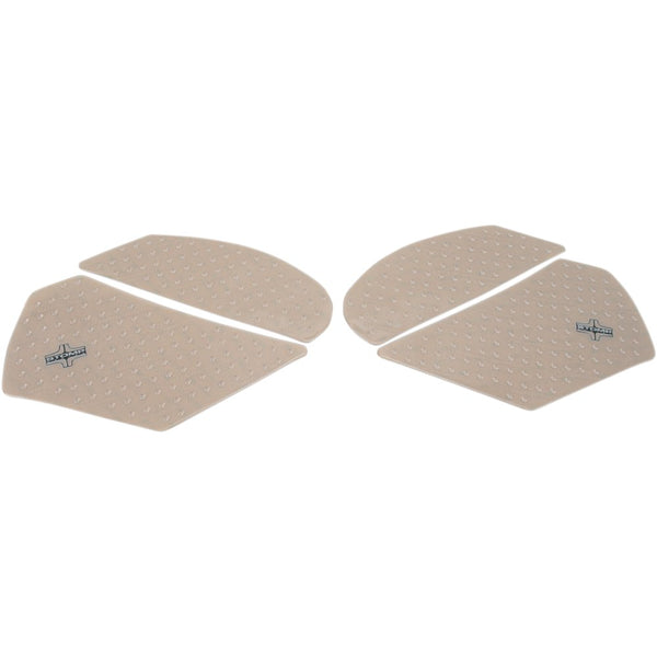 STOMPGRIP Traction Pad Tank Grips - Volcano - Clear - Ninja ZX-10R 55-10-0040C