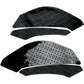 STOMPGRIP Traction Pad Tank Grips - Volcano - Black - FZ6 R 55-10-0008B