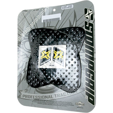 STOMPGRIP Traction Pad Tank Grips - Volcano - Black - BMW | Suzuki 55-10-0051B