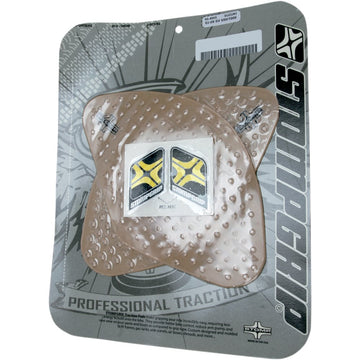 STOMPGRIP Traction Pad Tank Grips - Volcano - Clear - BMW | Suzuki 55-10-0051C