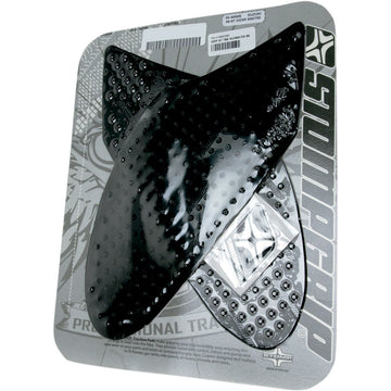STOMPGRIP Traction Pad Tank Grips - Volcano - Black - GSX-R 600/750 '06-'07 55-10-0052B