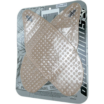 STOMPGRIP Traction Pad Tank Grips - Volcano - Clear - GSX-R 600/750 '04-'05 55-10-0048C