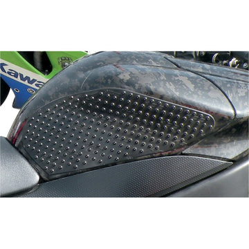 STOMPGRIP Traction Pad Tank Grips - Volcano - Black - YZF-R1 '07-'08 55-10-0006B