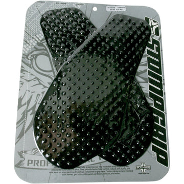 STOMPGRIP Traction Pad Tank Grips - Volcano - Black - YZF-R6 55-10-0004B