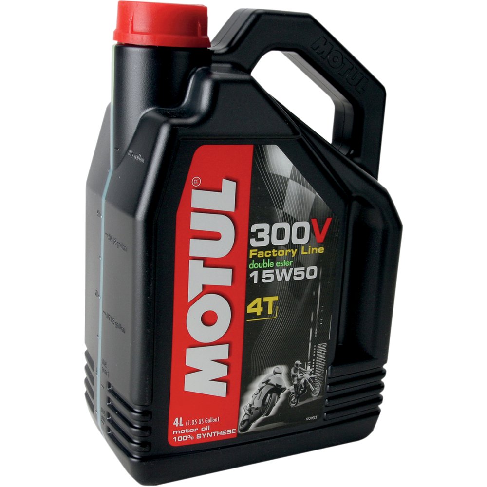 MOTUL 300V Synthetic Ester Oil - 15W-50 - 4L 104129