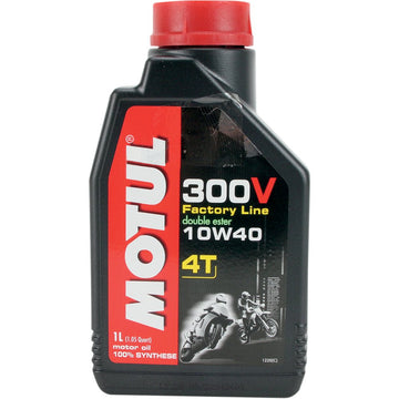 MOTUL 300V Synthetic Ester Oil - 10W-40 - 1L 104118