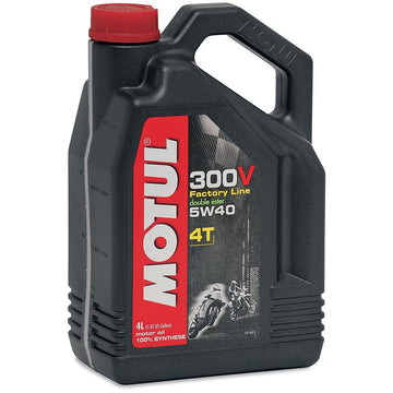 MOTUL 300V Synthetic Ester Oil - 5W-40 - 4L 104115