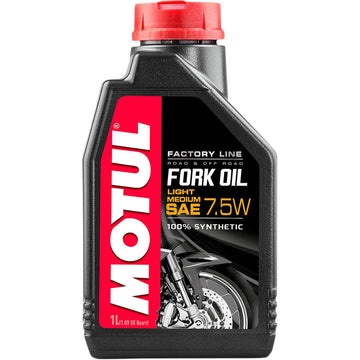 MOTUL Factory Line Fork Oil 7.5wt - 1 Liter 105926