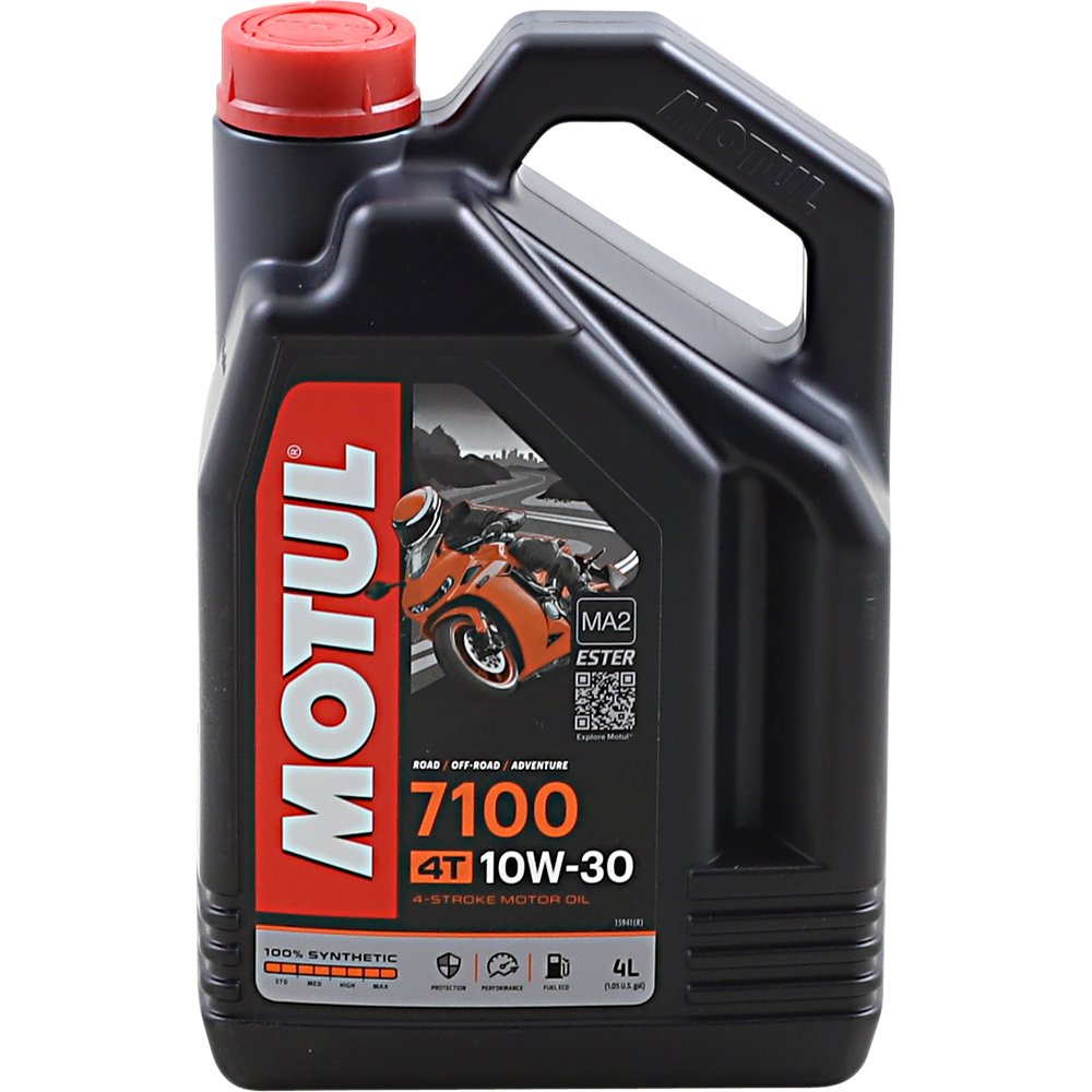 MOTUL 7100 4T Synthetic Oil - 10W-30 - 4L 104090