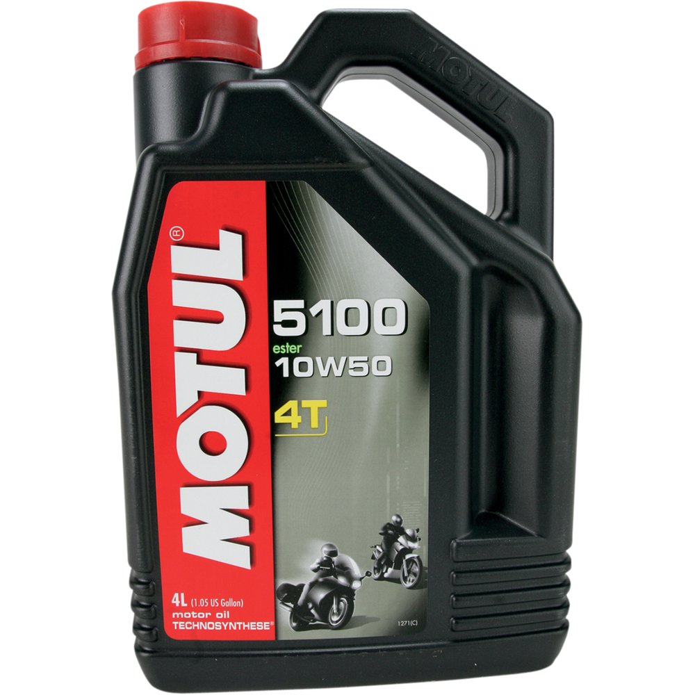 MOTUL 5100 4T Synthetic Blend Oil - 10W-50 - 4L 104076