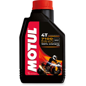 MOTUL 7100 4T Synthetic Oil - 5W-40 - 1L 104086