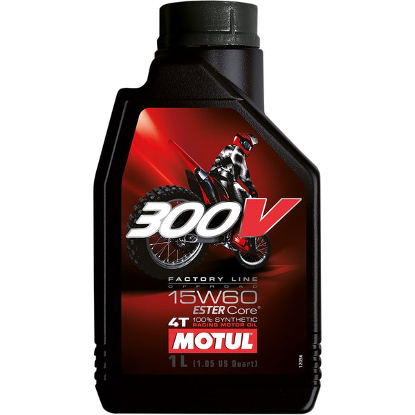 MOTUL 300V Offroad Synthetic Oil - 15W-60 - 1L 104137