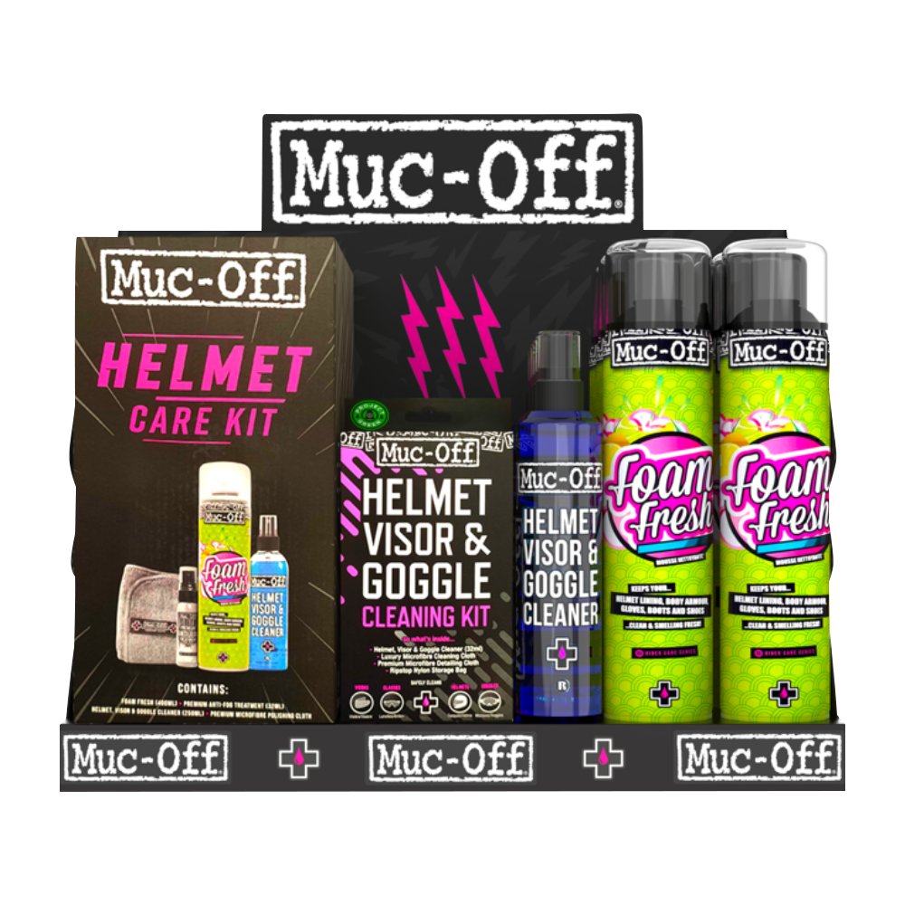 MUC-OFF USA Slatwall Kit - Helmet Care 21423