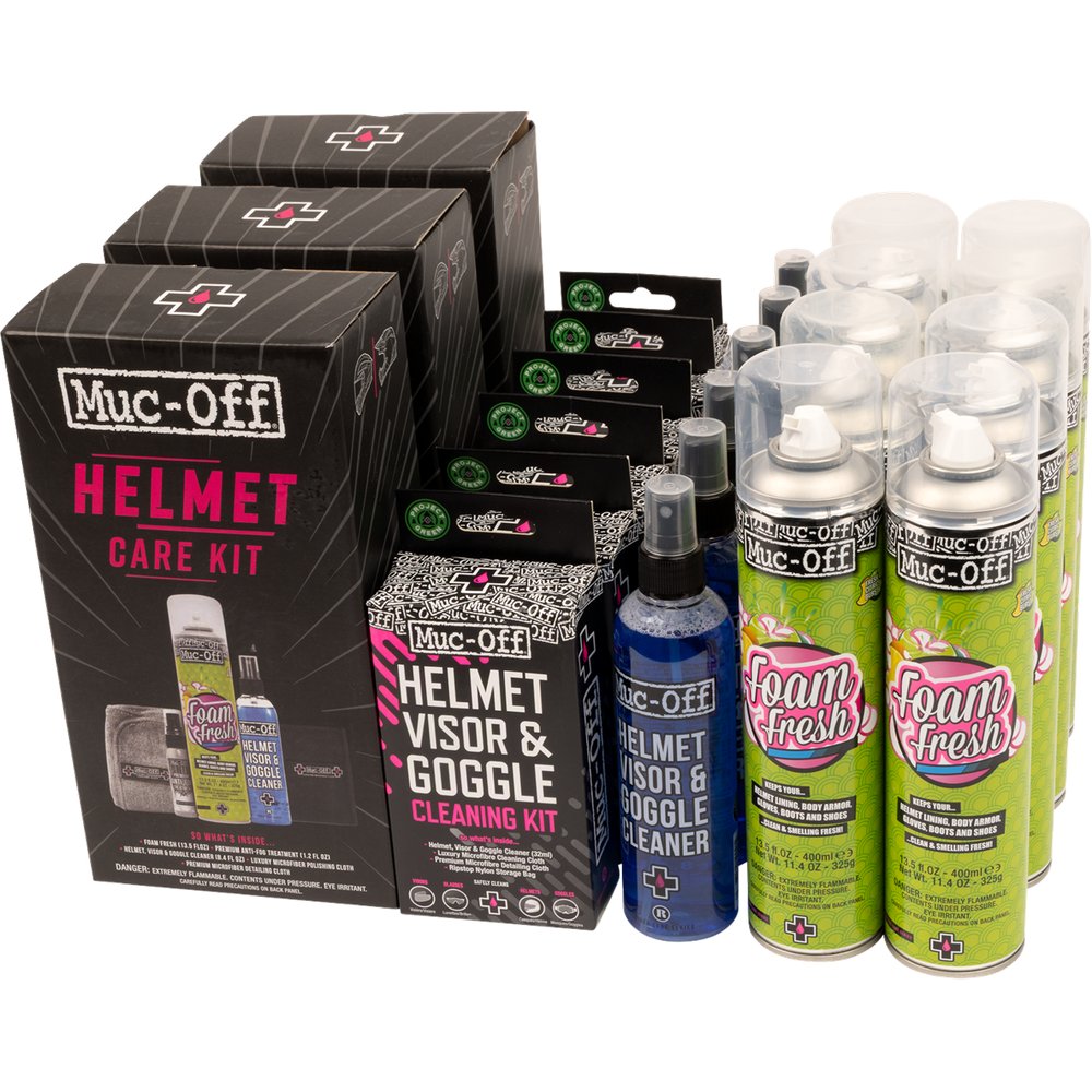 MUC-OFF USA Slatwall Kit - Helmet Care 21423