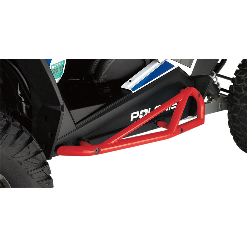 MOOSE RACING Nerf Bars - Red - RZR 2-Seater 1004-RE