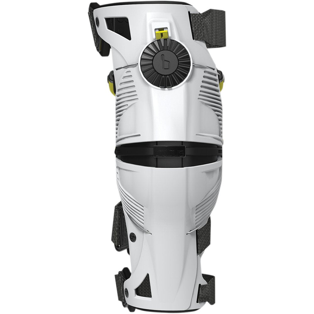 MOBIUS X8 Knee Braces - White/Yellow - Small 1010102
