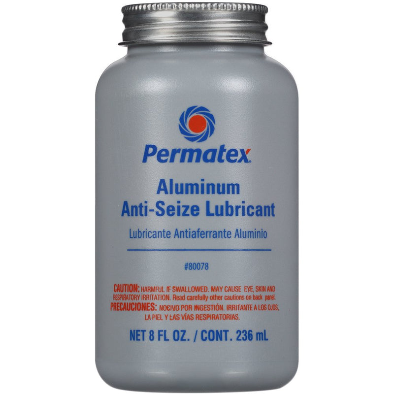 PERMATEX Anti-Seize with Brush Top - 8 U.S. fl oz. 80078