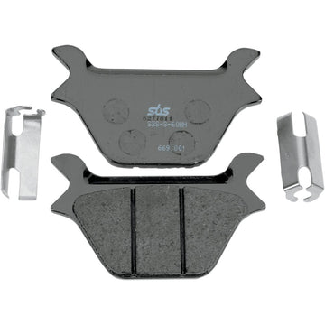 SBS Carbon Tech Brake Pads - Harley-Davidson 669H.CT