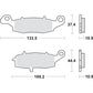 SBS LS Brake Pads - Kawasaki/Suzuki - 886LS 886LS