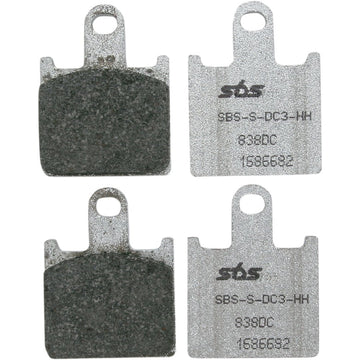 SBS Dual Carbon Brake Pads - ZX-14R 838DC