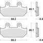SBS Scooter Brake Pads - Burgman 182MS