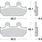 SBS Scooter Brake Pads - Burgman 182MS