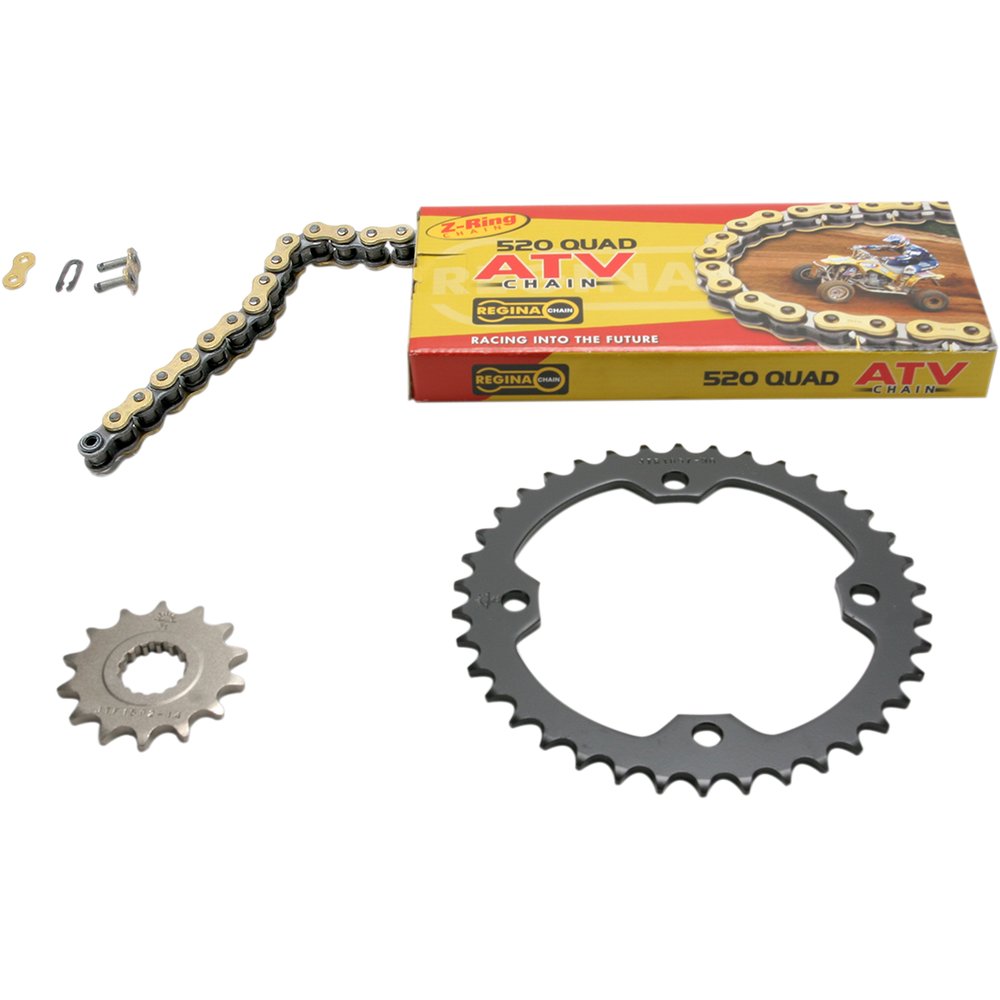 REGINA Chain and Sprocket Kit - YFZ 450/YFM 600 135QUAD/098KYA018