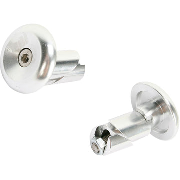 ODI Aluminum Handlebar End Plug - Watercraft - Silver L71APS