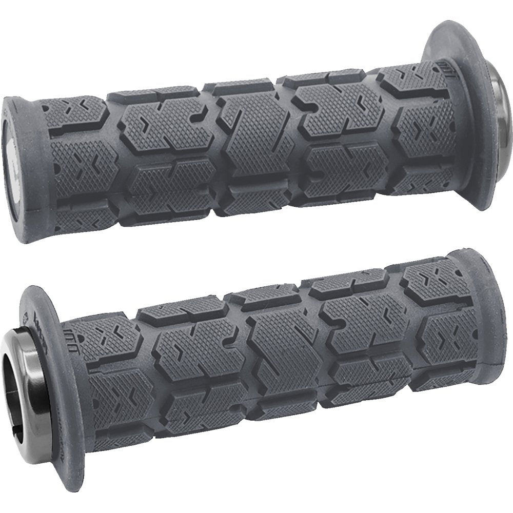 ODI Rogue 2.1 Lock-On Grips - ATV/PWC - Graphite/Silver J33RGH-S