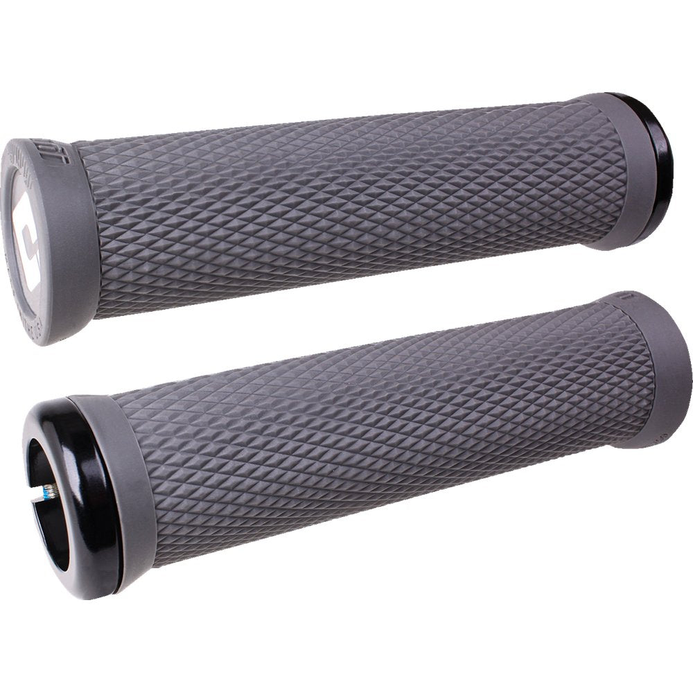 ODI Elite Motion v2.1 Grips - Lock-On - Graphite D33MTH-B