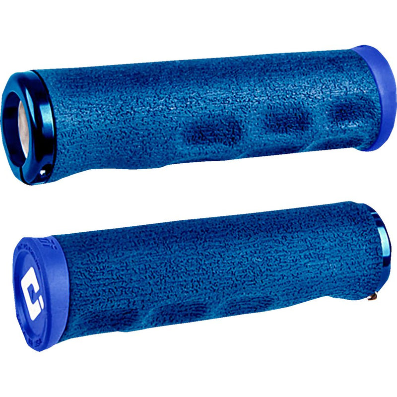 Odi F-1 Series v2.1 Grips - Lock-On - Tinker Juarez Signature Dread Lock - Blue D36DLU-U