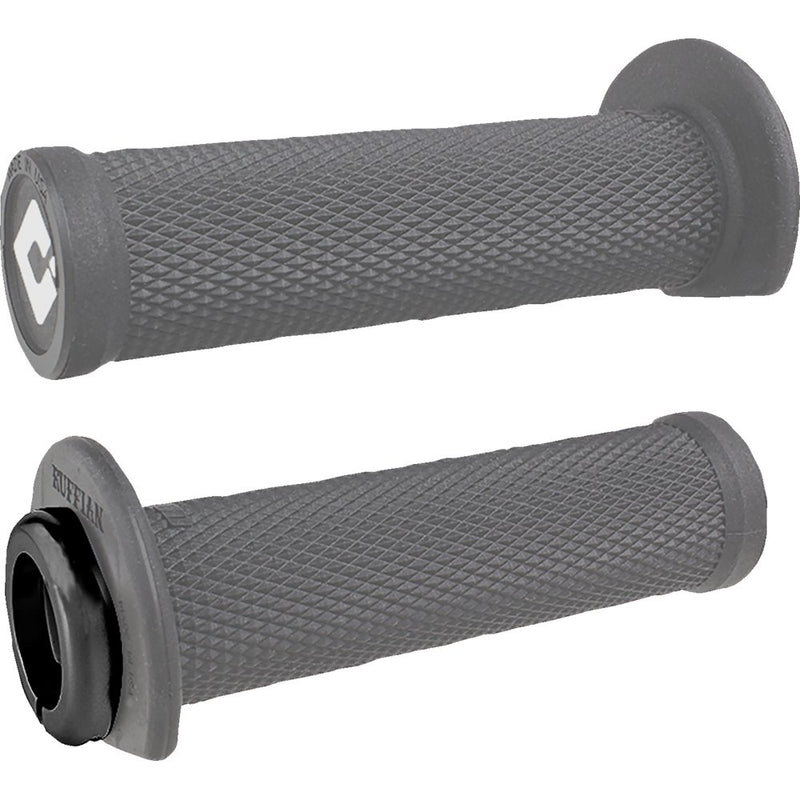 Odi Ruffian 2.1 Lock-On Grips - ATV/PWC - Gray/Black J33RFG-B