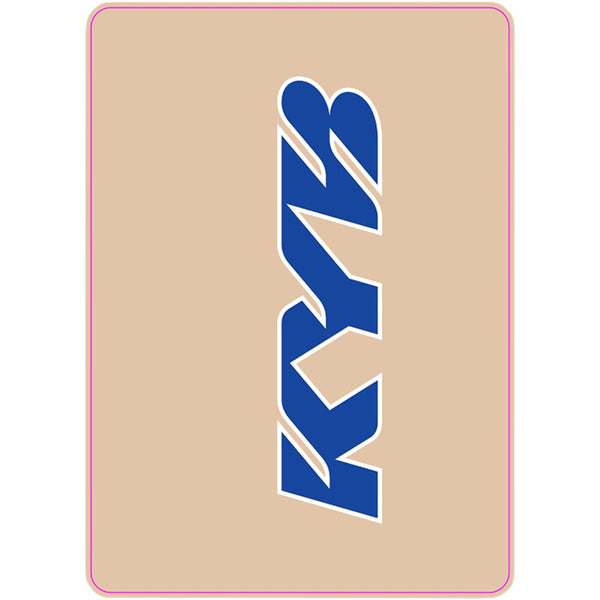 D'Cor Visuals Upper Fork Decal - KYB - Blue 40-80-113